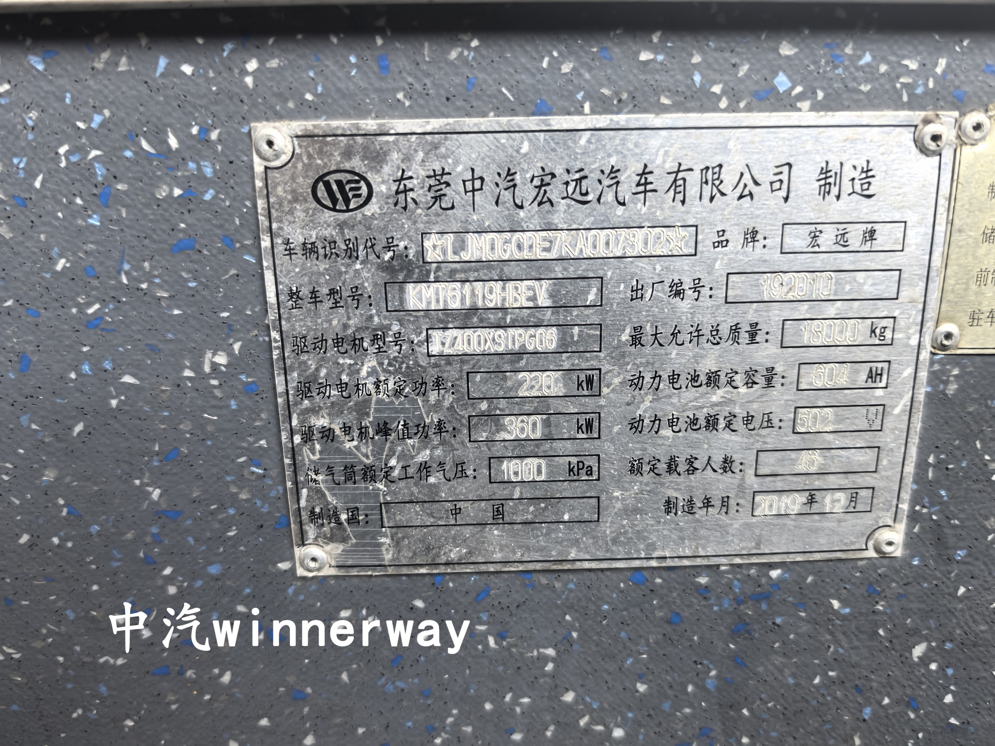 車輛銘牌