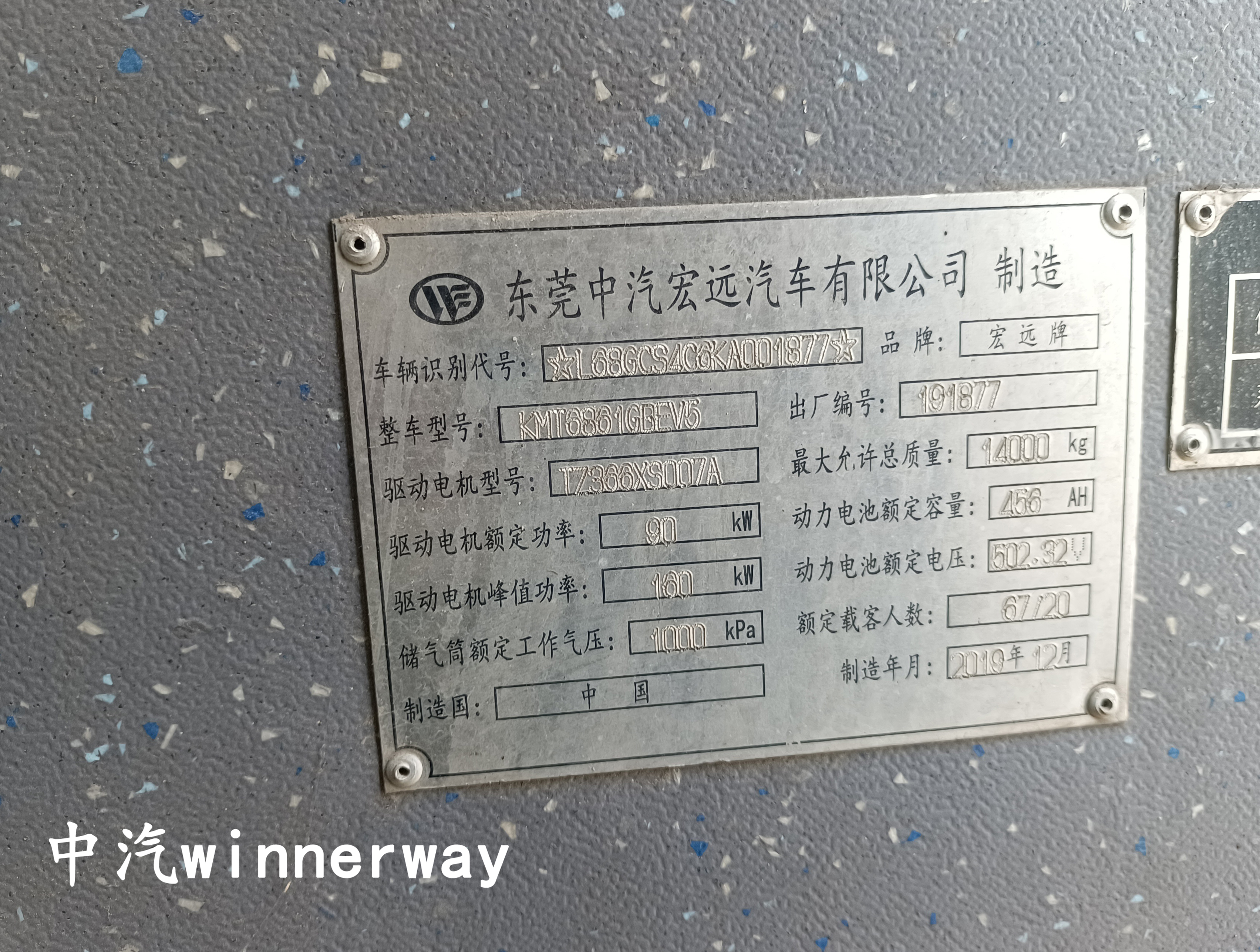 車輛銘牌